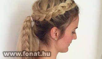 copf, fonás divat hajfonás, fodrászat, befon, copf